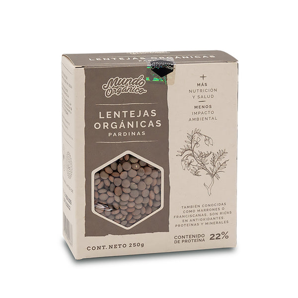 LENTEJA ORGÁNICA PARDINA