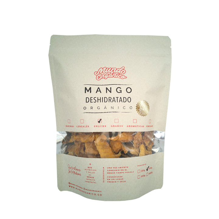 MANGO ORGÁNICO DESHIDRATADO