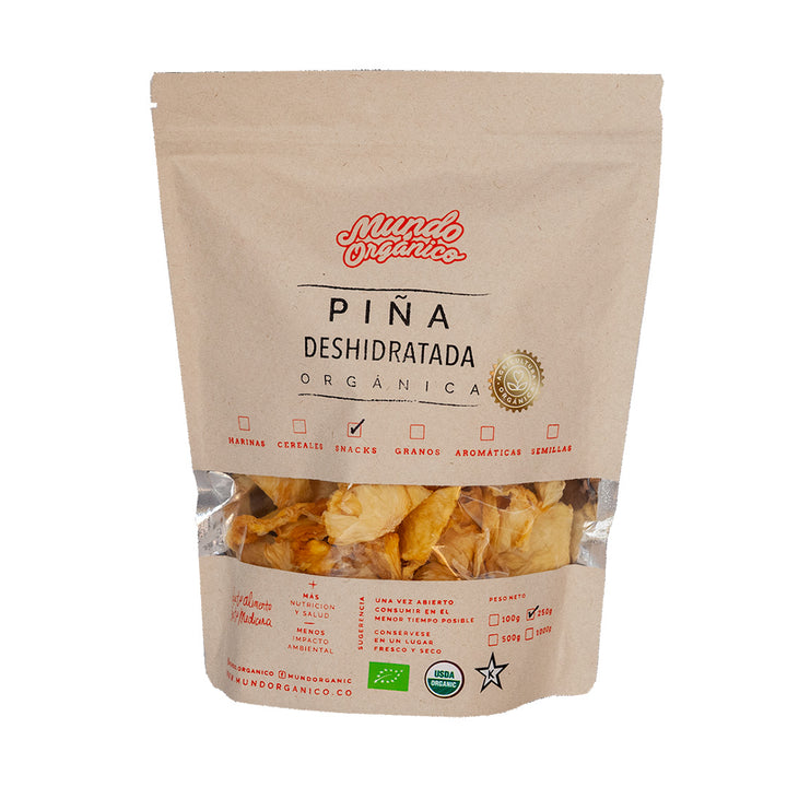 PIÑA ORGÁNICA DESHIDRATADA