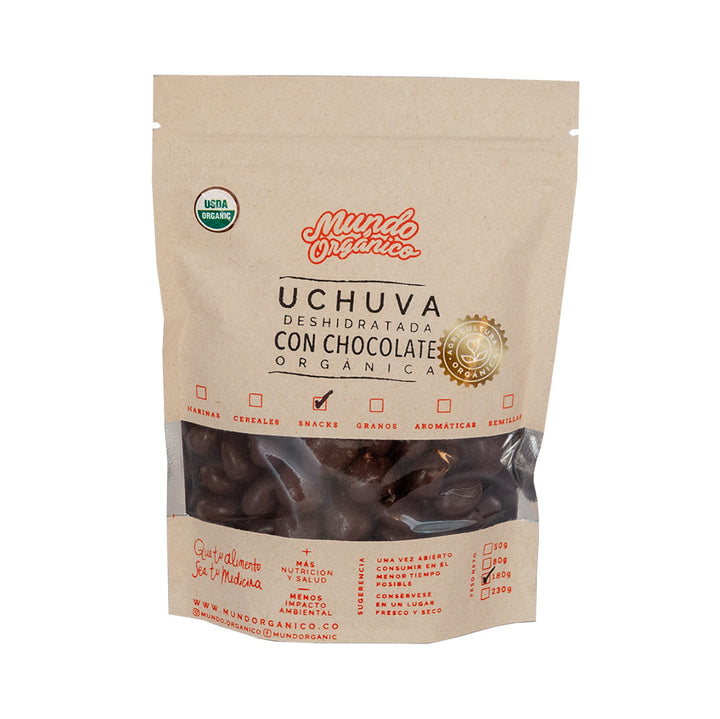 UCHUVA CON CHOCOLATE ORGÁNICOS